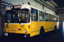 Aus dem Archiv: Magirus 260 SH 110  UNV , ausgestellt beim Setra-Veteranen-Club, Ulm 2000