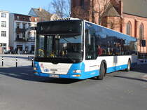 MAN Niederflurbus 3.Generation(Lion's City)als Linie 37 von Warnem�nde-Kirchenplatz nach Warnem�nde Werft.08.11.2015