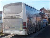 Neoplan Euroliner der RPNV in Sassnitz 23.02.2014