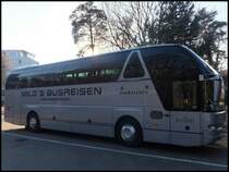 Neoplan Starliner von Milo's Busreisen aus Deutschland in Binz am 23.02.2014