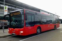 MAN Lion's City Ü  Regiobus Stuttgart , Stuttgart Flughafen 01.11.2015