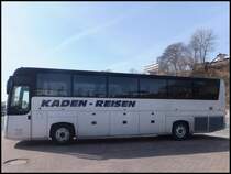 Irisbus Iliade von Kaden-Reisen aus Deutschland im Stadthafen Sassnitz am 14.03.2014