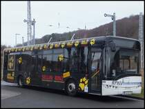 Solaris Urbino 12 der RPNV in Sassnitz am 16.03.2014