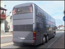 Neoplan Skyliner von Ostseeperle aus Deutschland in Sassnitz am 16.03.2014