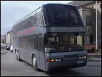 Neoplan Skyliner von Ostseeperle aus Deutschland in Sassnitz am 16.03.2014