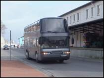 Neoplan Skyliner von Ostseeperle aus Deutschland in Sassnitz am 16.03.2014