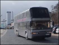 Neoplan Skyliner von Ostseeperle aus Deutschland in Sassnitz am 16.03.2014