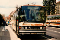 Aus dem Archiv: Setra S 215 UL  Wöhrle , Bretten 80-er Jahre