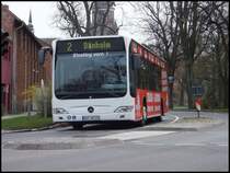 Mercedes Citaro II der Stadtwerke Stralsund in Stralsund am 22.03.2014