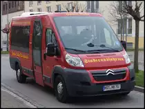 Citroen Jumper von Hanse-Bahn in Stralsund am 22.03.2014