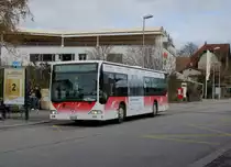 BGU: MERCEDES CITARO Nr. 20 der Linie 23 in Grenchen Süd am 1. Dezember 2015.
Foto: Walter Ruetsch