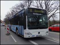Mercedes Citaro II der Stadtwerke Stralsund in Stralsund am 22.03.2014