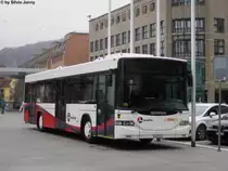 RVBW Nr. 72 ''Ennetbaden'' (Scania/Hess N94UB) am 2.11.2015 beim Bhf. Baden