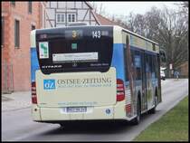 Mercedes Citaro II der Stadtwerke Stralsund in Stralsund am 22.03.2014