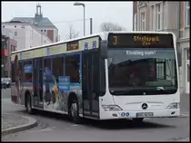 Mercedes Citaro II der Stadtwerke Stralsund in Stralsund am 22.03.2014