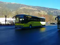 Mercedes-Benz Integro von POSTBUS unterwegs auf der Kfl. 4414 (Lienz Bahnhof - St. Jakob i. D. Mariahilf) am 7.12.2015 bei der Abfahrt am Lienzer Bahnhof.
Dieser Bus war vor dem Einsatz in Osttirol, beim Landbus Bregenzerwald unterwegs.