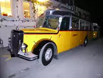 ex Postauto - FBW BE 17050  vor einem Restaurant in Walendorf am 23.10.2015