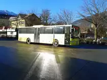 Mercedes-Benz Integro von POSTBUS unterwegs auf der Kfl. 5002 als Kurs (Lienz Bahnhof - Iselsberg Hotel Iselsbergerhof) am 7.12.2015 an der Haltestelle Lienz Bahnhof.