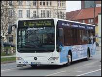 Mercedes Citaro II der Stadtwerke Stralsund in Stralsund am 22.03.2014
