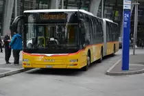 LU-15559 (Man Lion's City) steht am 08.10.2015 am Bahnhof Luzern.
