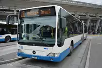 LU-15004 fährt am 08.10.2015 auf der Linie 22. Aufgenommen wurde ein Mercedes Benz Citaro der Facelift / Luzern Bahnhof.
