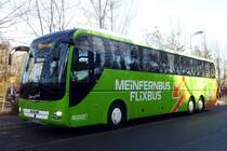 MAN Lion's Coach L  MeinFernbus - Groeger , Karlsruhe HBf/ZOB 07.12.2015