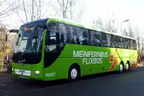 MAN Lion's Coach L  MeinFernbus - Groeger , Karlsruhe HBf/ZOB 07.12.2015