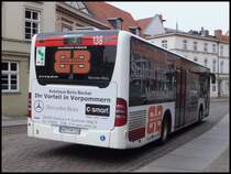 Mercedes Citaro II der Stadtwerke Stralsund in Stralsund am 22.03.2014