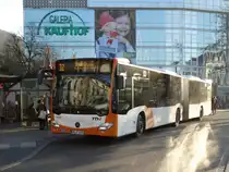 RNV Mercedes Benz Citaro C2 G 8191 am 10.12.15 in Heidelberg