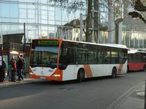 vBus Mercedes Benz Citaro C1 am 10.12.15 in Heidelberg