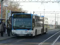 RNV Mercedes Benz Citaro C1 G 8173 am 10.12.15 in Heidelberg