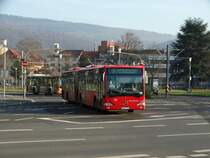 DB Rhein Neckar Bus Mercedes Benz Citaro C1 G am 10.12.15 in Heidelberg