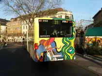 RNV Mercedes Benz Citaro C1 G 8169 am 10.12.12 in Heidelberg