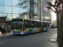 RNV Mercedes Benz Citaro C1 G 8169 am 10.12.12 in Heidelberg