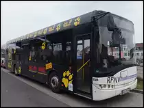 Solaris Urbino 12 der RPNV in Sassnitz am 22.03.2014