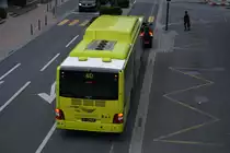 FL-39820 fährt am 08.10.2015 auf der Linie 40. Aufgenommen wurde ein MAN Lion's City CNG / Liechtenstein, Vaduz Post.
