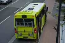 FL-34373 fährt am 08.10.2015 auf der Linie 40. Aufgenommen wurde ein Mercedes Benz Vario / Liechtenstein, Vaduz Post.
