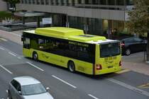 FL-39820 fährt am 08.10.2015 auf der Linie 40. Aufgenommen wurde ein MAN Lion's City CNG / Liechtenstein, Vaduz Post.
