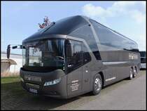 Neoplan Starliner von HWP-Touristik aus Deutschland in Mukran am 23.03.2014