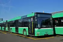 MAN Bus (ex 825) ist ausgemustert worden und steht auf dem Hof der Garage Rankstrasse. Die Aufnahme stammt vom 13.12.2015.