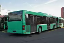 MAN Bus (ex 827) ist ausgemustert worden und steht auf dem Hof der Garage Rankstrasse. Die Aufnahme stammt vom 13.12.2015.