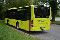Am 09.10.2015 steht FL-39801 (Mercedes Benz Citaro K Facelift) am Busbahnhof Bendern, Post, Liechtenstein. 
