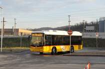 AutoPostale del Mendrisiotto, Mendrisio. Scania/Hess K280UB (TI 153'639) in Stabio, Stazione. (18.12.2015)