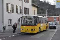 AutoPostale del Mendrisiotto, Mendrisio. Volvo 8700 (TI 27'639) in Stabio, Municipio. (18.12.2015)