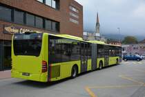 Am 09.10.2015 fährt FL-39851 (Mercedes Benz Citaro G Facelift) auf der Linie 11. Aufgenommen in Schaan, Leichtenstein.
