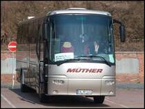 VDL Bova Futura von Mther aus Deutschland im Stadthafen Sassnitz am 29.03.2014