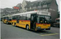 Aus dem Archiv: Voegtlin-Meyer, Brugg 77/AG 8965 Mercedes/Hess O 405 am 7. Februar 1998 Brugg, Bahnhof