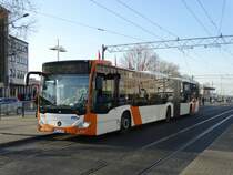 RNV Mercedes Benz Citaro C2 G 8190 am 19.12.15 in Heidelberg 