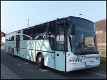 Neoplan Euroliner der RPNV in Sassnitz am 29.03.2014