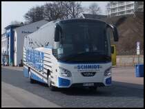 VDL Futura von Schmidt aus Deutschland im Stadthafen Sassnitz am 30.03.2014